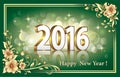 Happy New Year 2016 Royalty Free Stock Photo