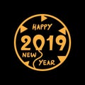 Happy New Year vector ilustration design