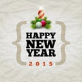 Happy New Year 2015 Royalty Free Stock Photo