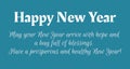 Happy New Year wishes greeting card on abstract background with colorful texts, graphic design wallpaper