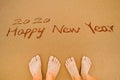 2020 Happy new year Royalty Free Stock Photo