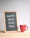 Happy New Year 2024 Royalty Free Stock Photo