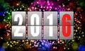 2016 Happy New Years Royalty Free Stock Photo