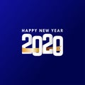 Happy New Years 2021 Celebration Vector Template Design Illustration Royalty Free Stock Photo