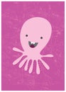 Happy octopus