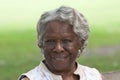 Happy old african american lady Royalty Free Stock Photo