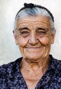 Happy old lady Royalty Free Stock Photo