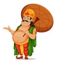 Happy Onam festival in Kerala. King Mahabali