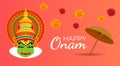 Happy onam - kathakali and olakkuda