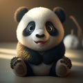 HAPPY PANDA EMOJI - AI GENERATED