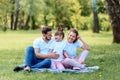 Happy parents playing with their daughter Royalty Free Stock Photo