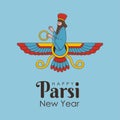 happy parsi new year post template