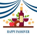 Happy Passover background