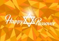 Happy passover card design