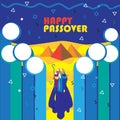 Passover pesach jewish holiday greeting card