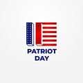 Happy Patriot Day Vector Design Illustration