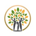 Happy People Tree Icon