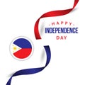 Happy Philippines Independent Day Vector Template Design Illustration