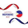 Happy Philippines Independent Day Vector Template Design Illustration