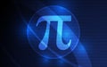 Happy Pi Day Banner March 14th 3.14 Digits of Pi Vector