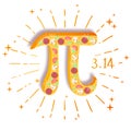 Happy Pi Day! Celebrate Pi Day. Mathematical constant. March 14th 3/14. Ratio of a circleÃ¢â¬â¢s circumference to its diameter.