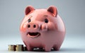 The Happy Piggy Bank for Investing Success.