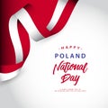 Happy Poland National Day Vector Design Illustration