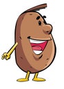 Happy potato Royalty Free Stock Photo