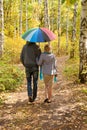 Happy pregnant woman and a man Royalty Free Stock Photo