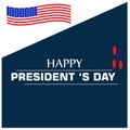 Background president\'s day. Royalty Free Stock Photo
