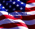 Happy presidents Day Background, vector and illustration Royalty Free Stock Photo