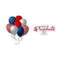 Happy Presidents Day Vector Template Design Illustration Royalty Free Stock Photo