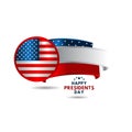 Happy Presidents Day Vector Template Design Illustration