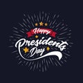 Happy Presidents Day Banner Background and Greeting Cards. Vector Illustration