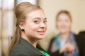 Confident Professional Woman Smiling with Braces Royalty Free Stock Photo