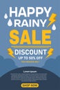 Happy rainy sale