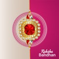 Happy rakhi indian festival background