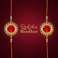 Happy raksha bandhan creative background