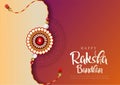 Happy Raksha Bandhan with nice creative background. abstract vector illustration design