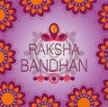 Happy raksha bandhan poster design