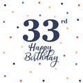 Happy 33rd birthday