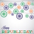 Happy Republic Day Royalty Free Stock Photo