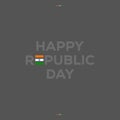 Happy republic day of India.