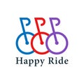 happy ride simple logo