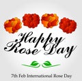 Happy Rose day card
