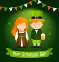 Happy Saint Patrick Day. Royalty Free Stock Photo