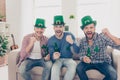 Happy Saint Patrick`s day! Attractive, handsome guys