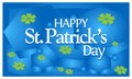 Happy Saint Patrick`s Day background. vector illustration.