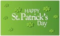 Happy Saint Patrick`s Day background. vector illustration.