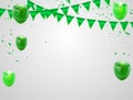 Happy Saint Patrick`s Day Celebration party banner